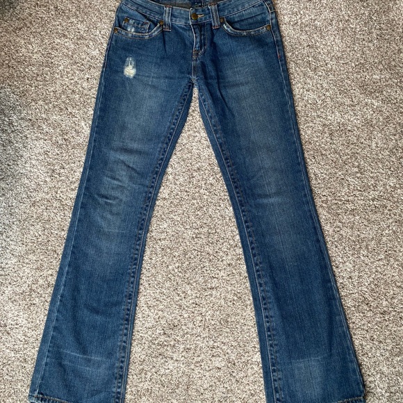 vintage y2k low rise roxy jeans - Picture 3 of 4
